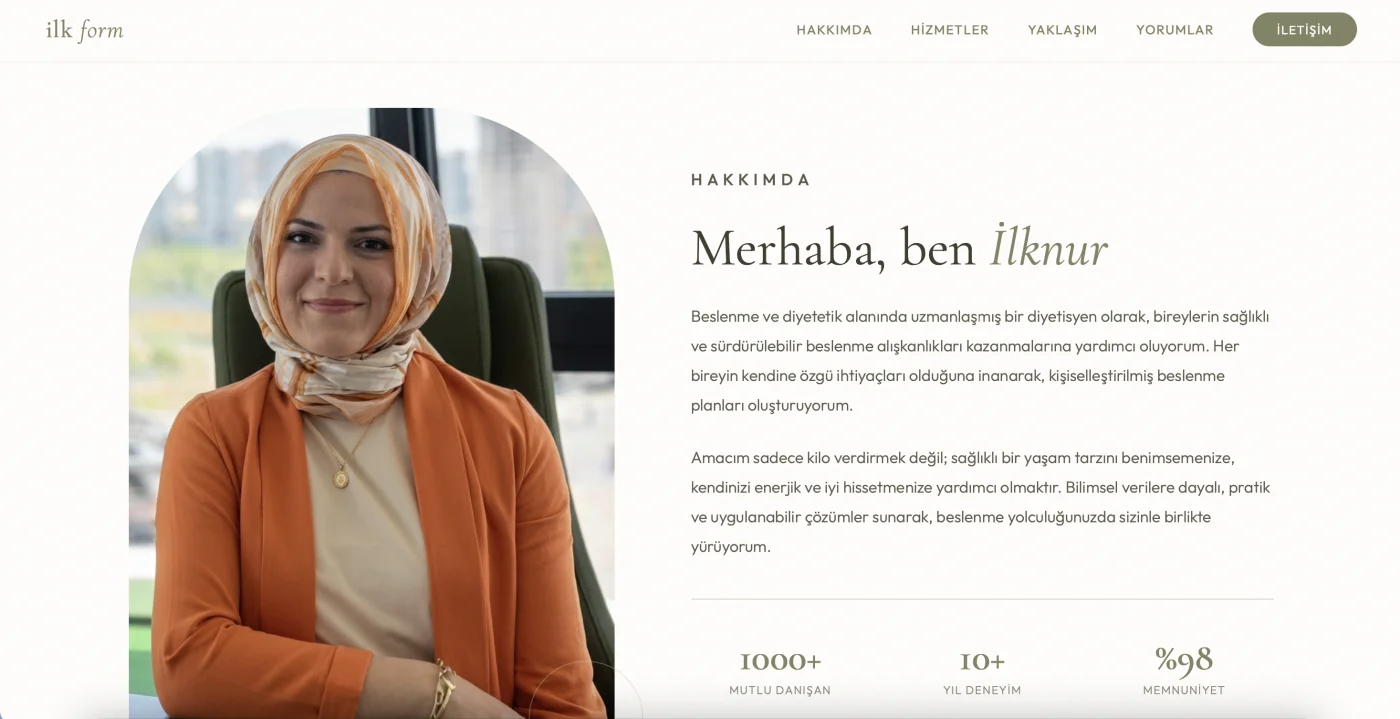 About — meet İlknur