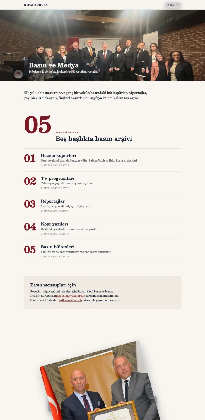 Basın ve Medya — the press archive